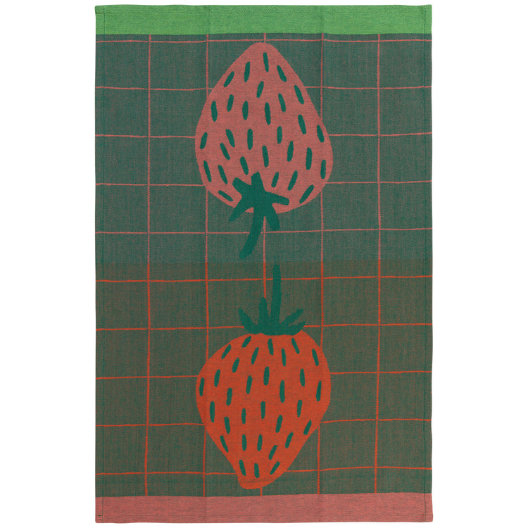 Berry Sweet Jacquard Dishtowel