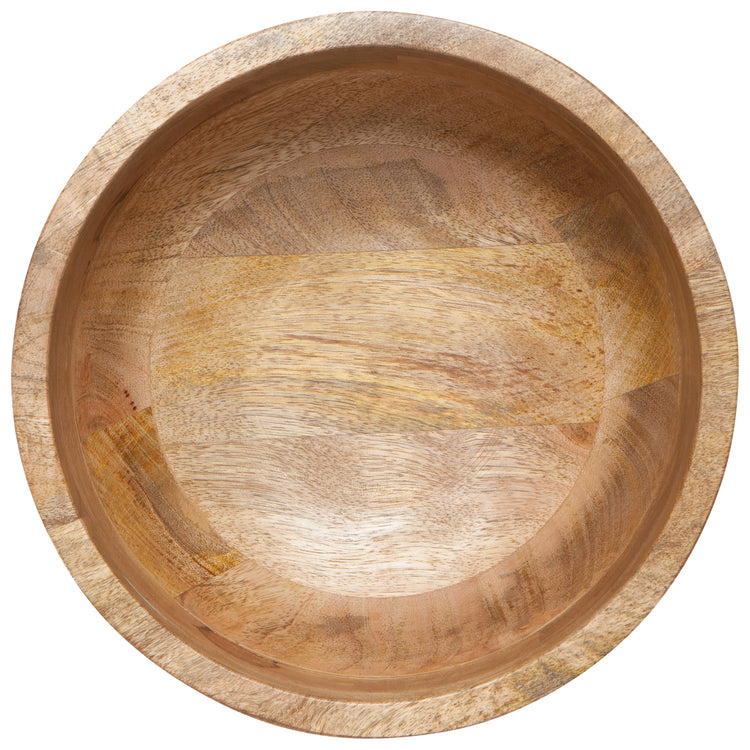 Nosh Mango Wood Serving Bowl