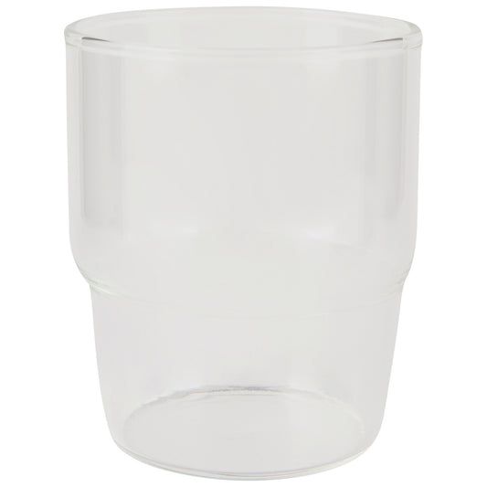 Clear Stacked Water Tumbler