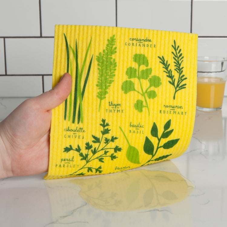 Les Fines Herbes Swedish Dishcloth