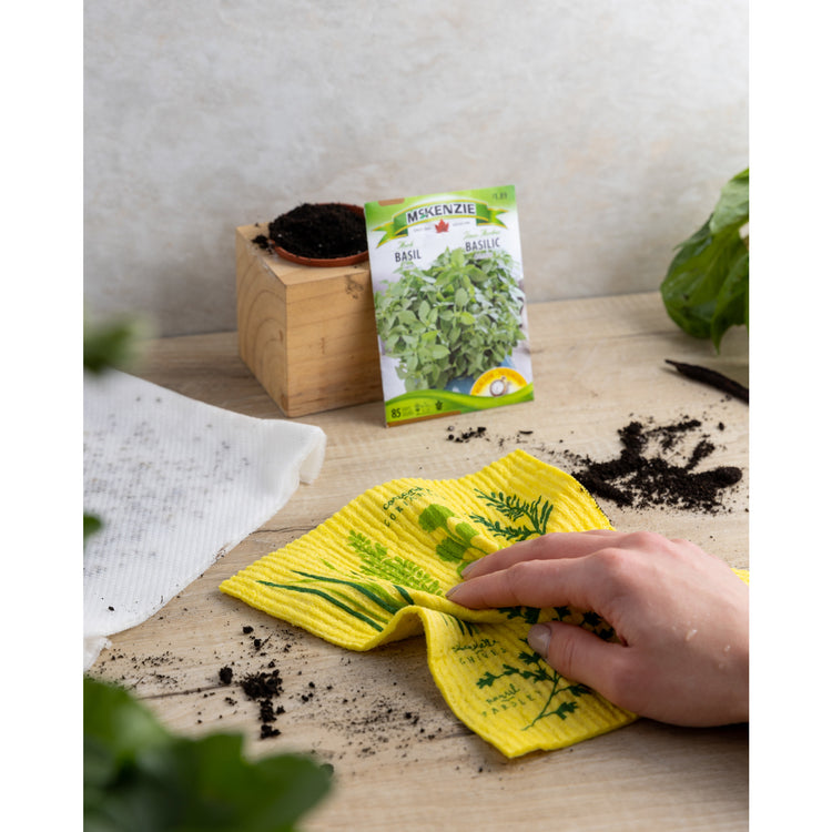 Les Fines Herbes Swedish Dishcloth