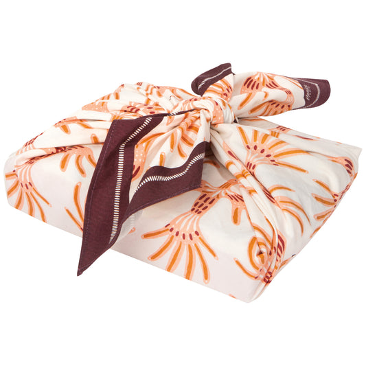 Plume Recycled Cotton Reusable Gift Wrap