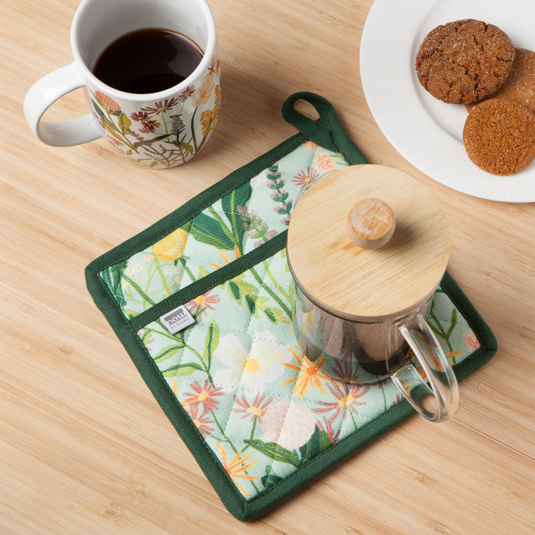 Bees & Blooms Pocket Potholder
