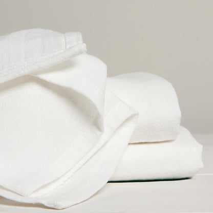 Unbleached Cotton Baker's Floursack Dishtowels Set of 3