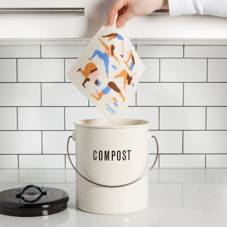 Yoga Swedish Dishcloth