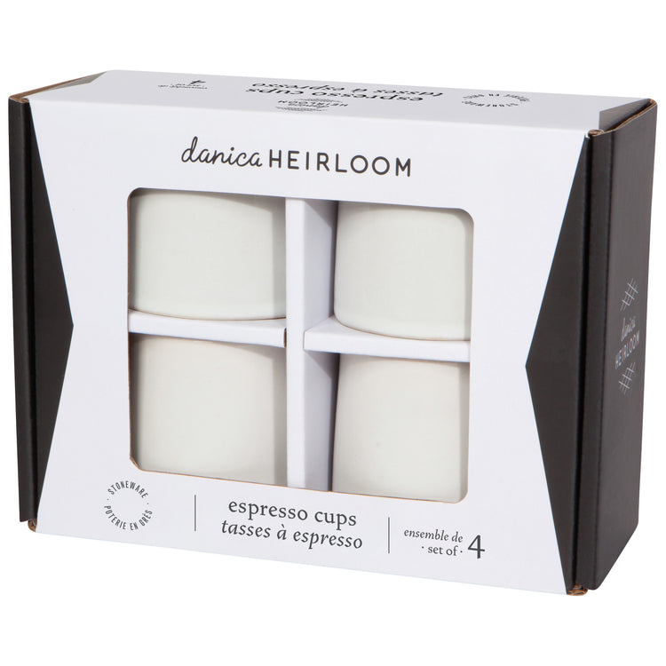 Aquarius Oyster Espresso Cups Set of 4