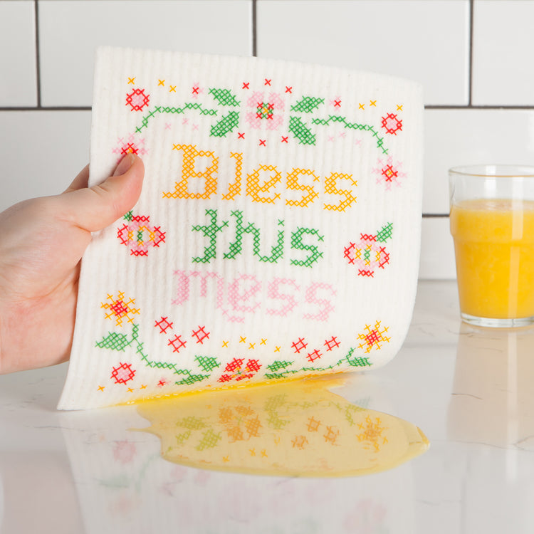 Bless This Mess Swedish Dishcloth