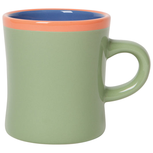 Color Pop Green Diner Mug