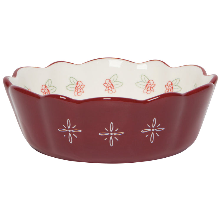 Camellia Stamped Bowl Medium 5.75 inch