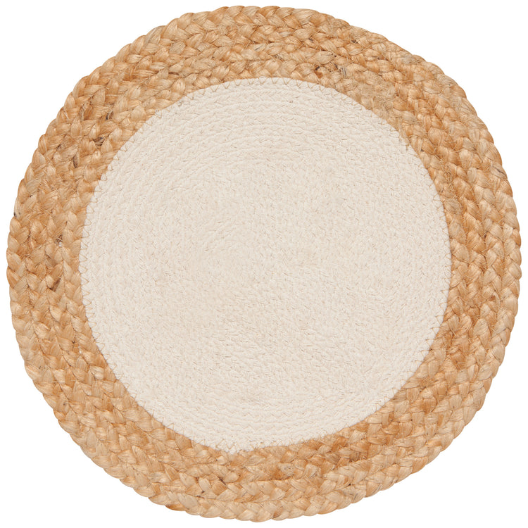 Easter Bunny Braided Round Placemat