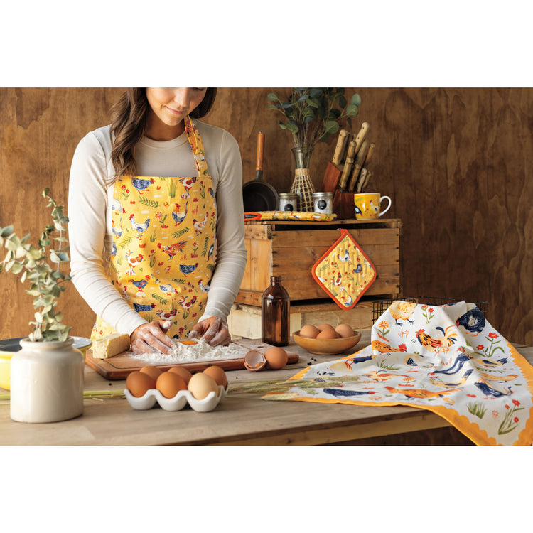 Free Range Printed Dishtowels Set of 2