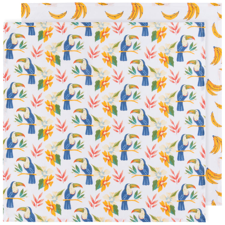 Tropical Trove Floursack Dishtowels Set of 2