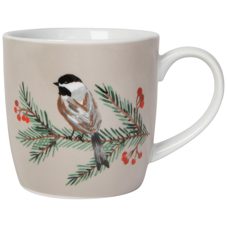 Birds & Boughs Christmas 12 oz Mug