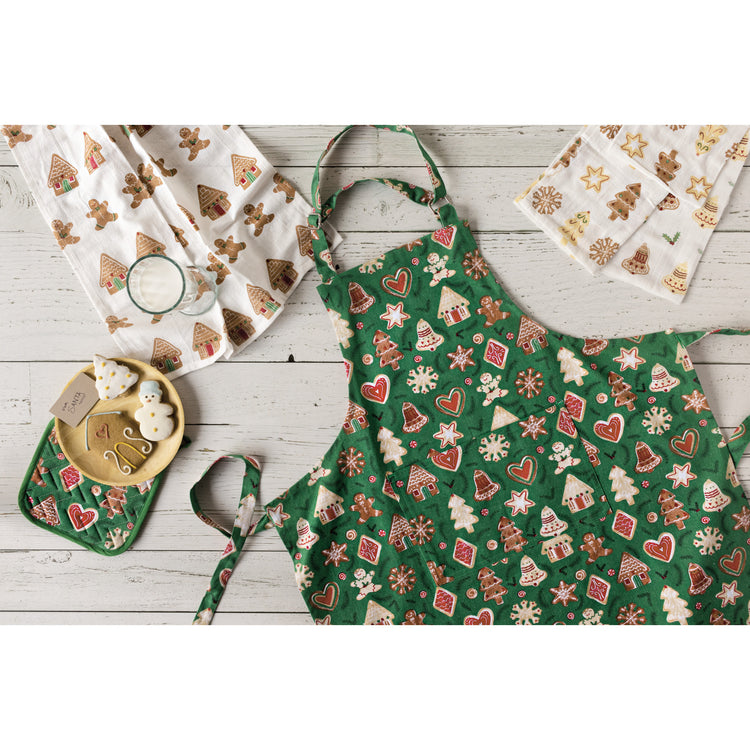 Christmas Cookies Cotton Chef's Apron