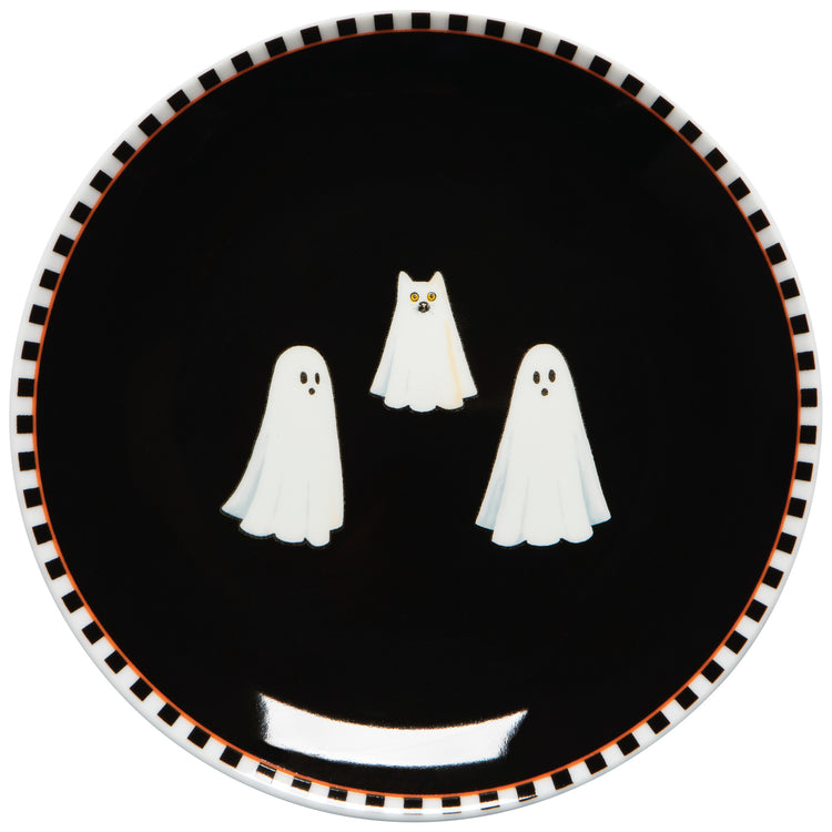 Kindred Spirits Halloween Appetizer Plates Set of 4