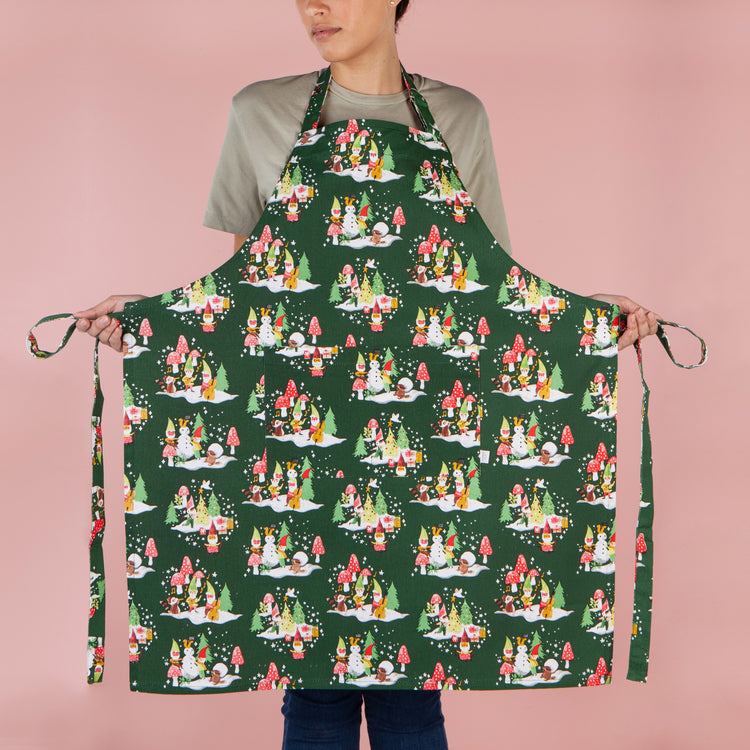 Gnome For The Holidays Apron