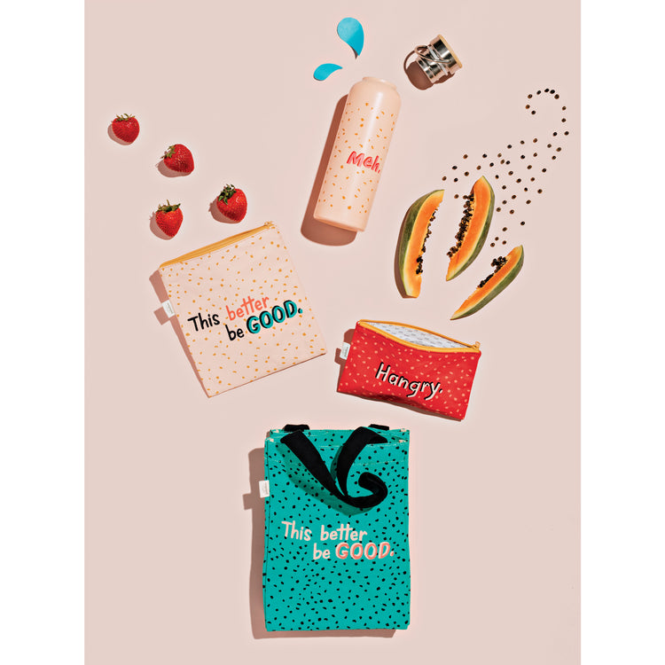 Maybe Not Snack Bags Set of 2