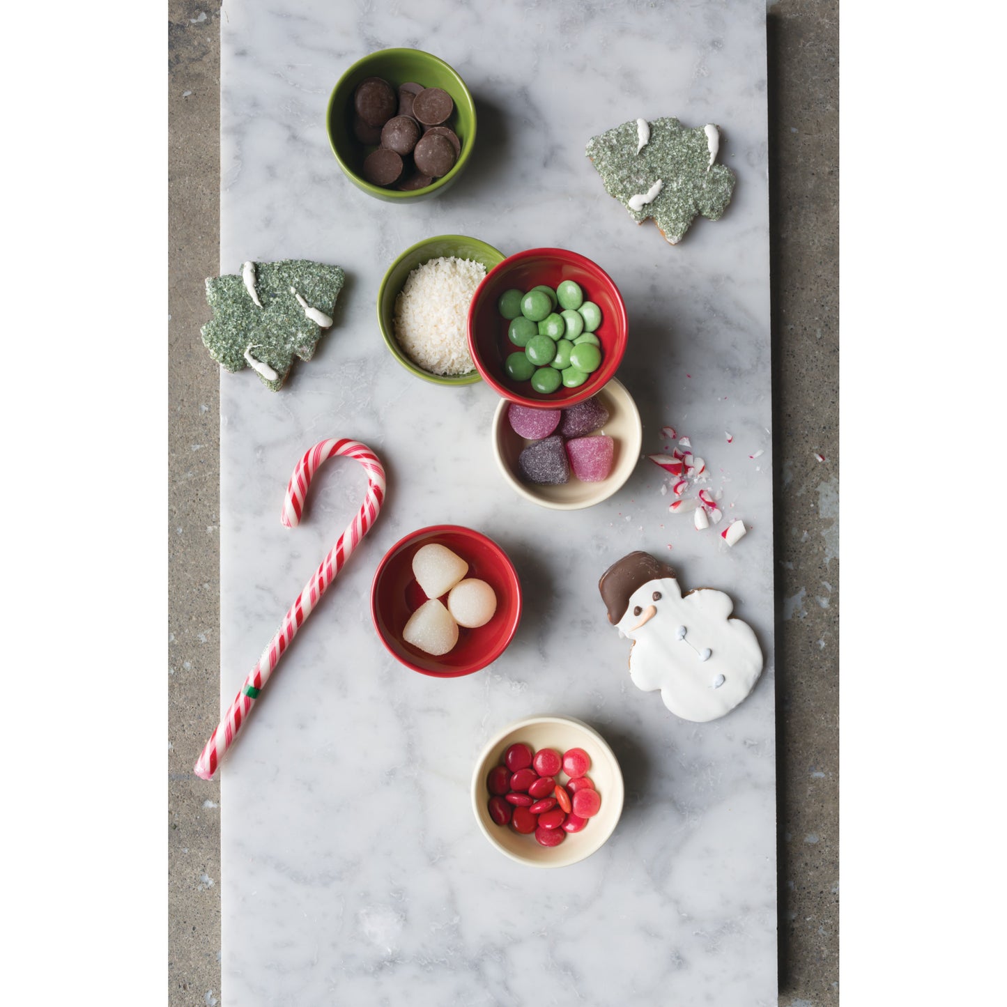 Holiday Pinch Bowls Set of 6
