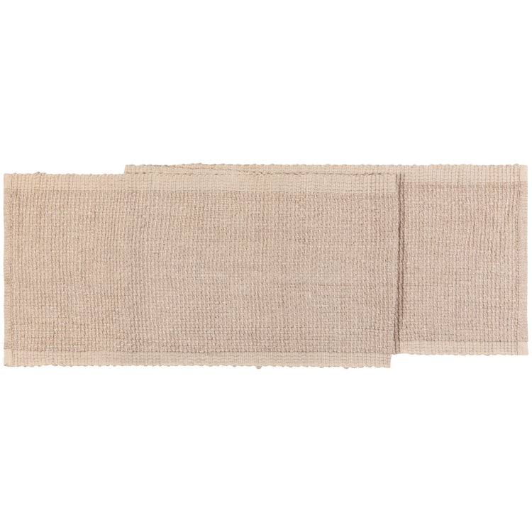 Lattice Table Runner - Dove Gray