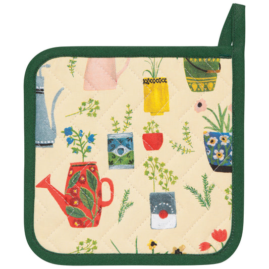 Watering Cans Chef Potholder