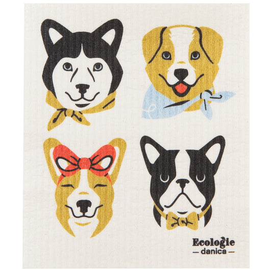 Uptown Dogs Swedish Dishcloth