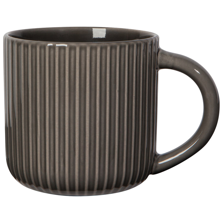 Shadow Fluted Mug