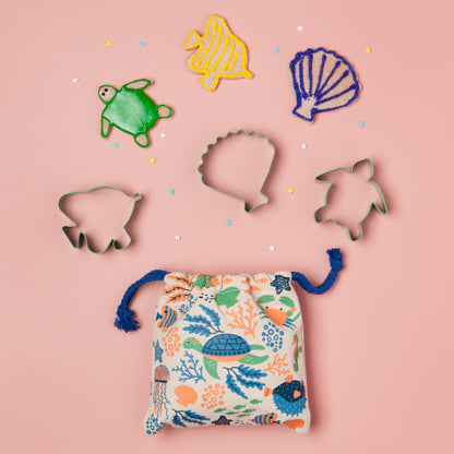 Under the Sea Cookie Cutters Set of 3