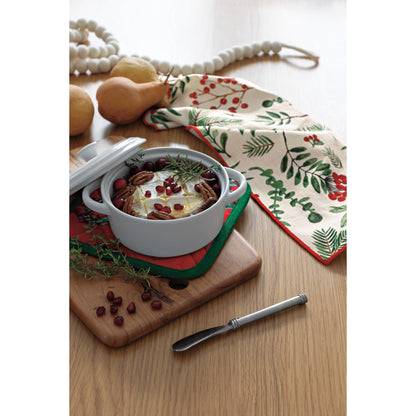 Wreaths Christmas Potholder