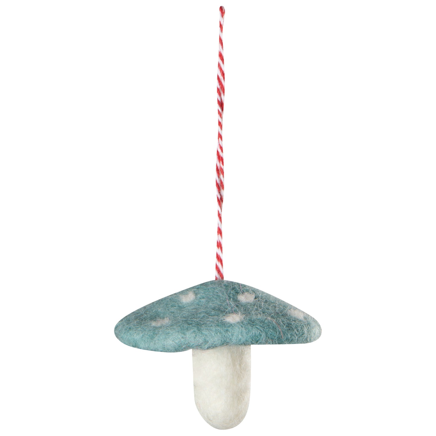 Mushroom Gems Felt Christmas Tree Ornaments - 4 Assorted Styles
