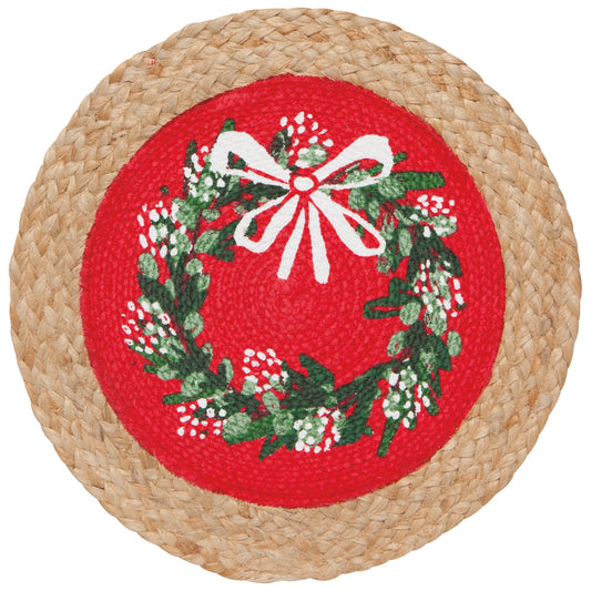 Wreaths Braided Placemat