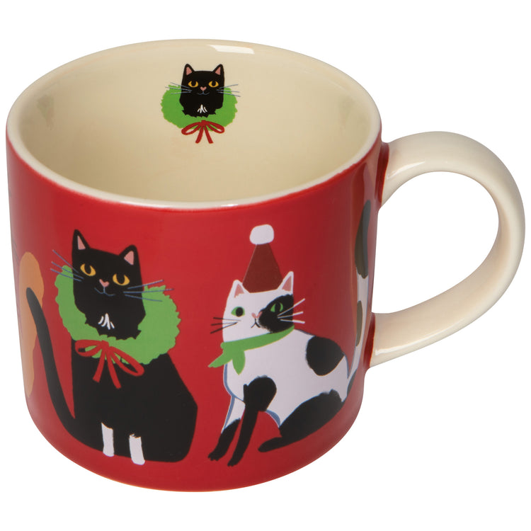 Kitty Carol Christmas Mug in a Box