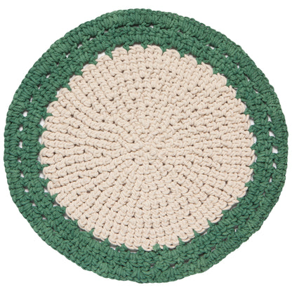 Jade Aura Hand-Knotted Placemat