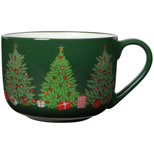 Festive Fir Latte Christmas Mug