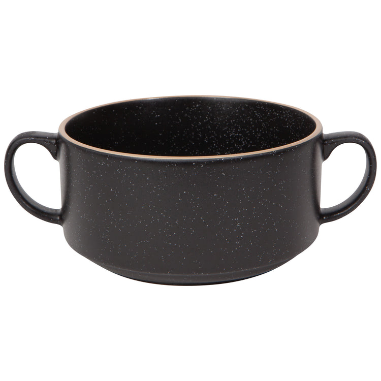 Black Soup Bowl