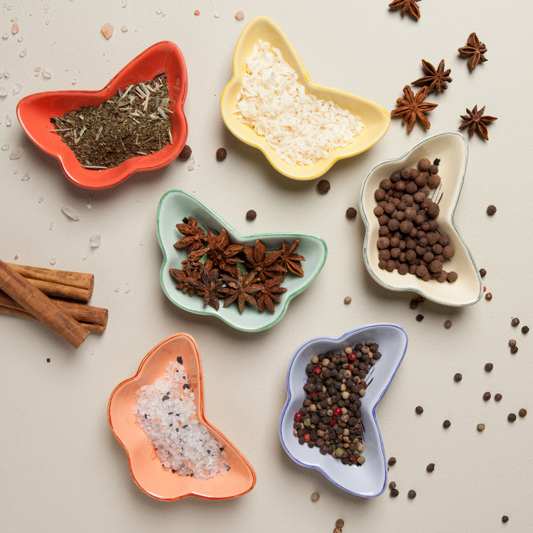 Morning Meadow Pinch Bowl Set of 6