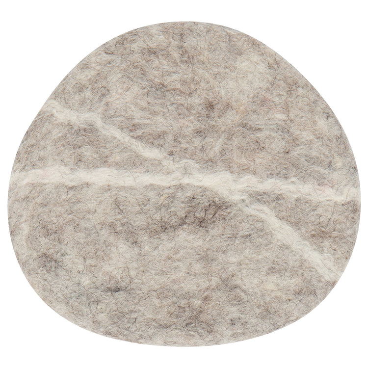 Striato Felt Coaster Set of 4 - Flint