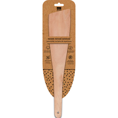 Neem Wood Angled Spatula