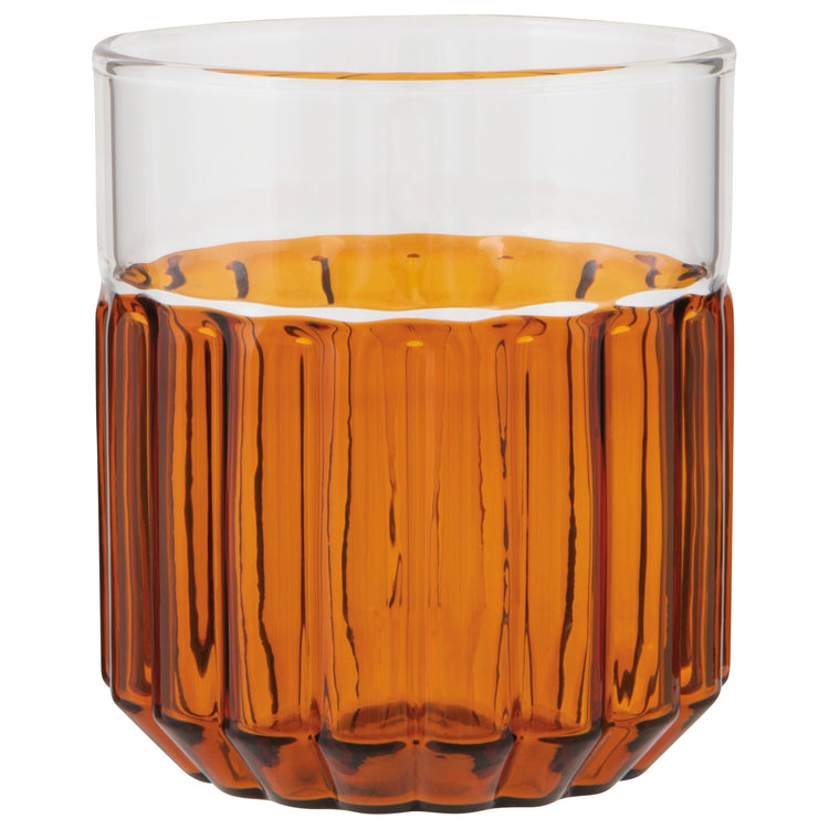 Channel Glass 12 oz - Amber