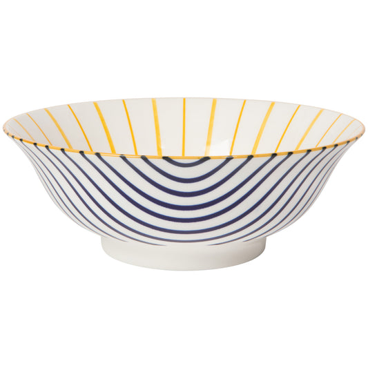 Sunburst Stamped Bowl 8 inch