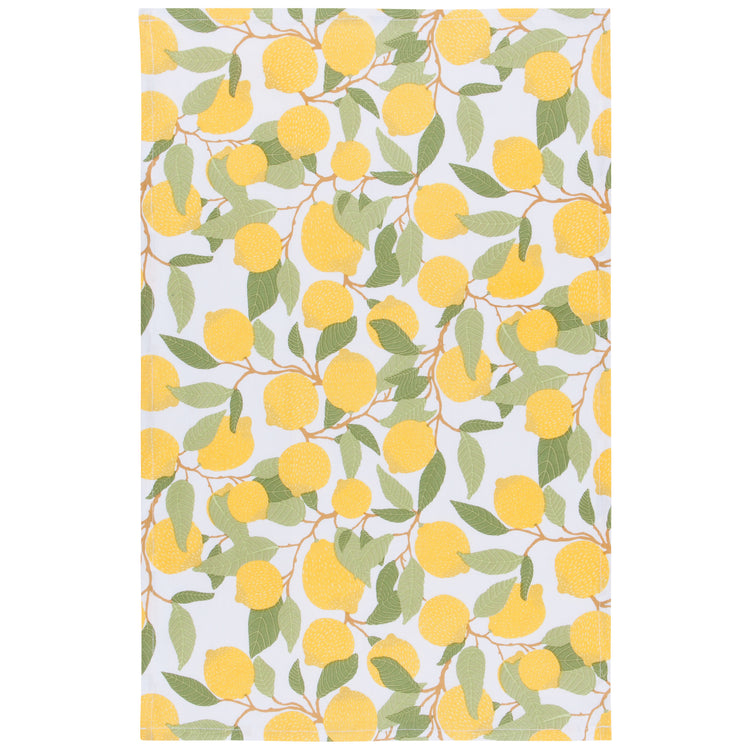 Lemons Coordinated Dishtowels Set of 2