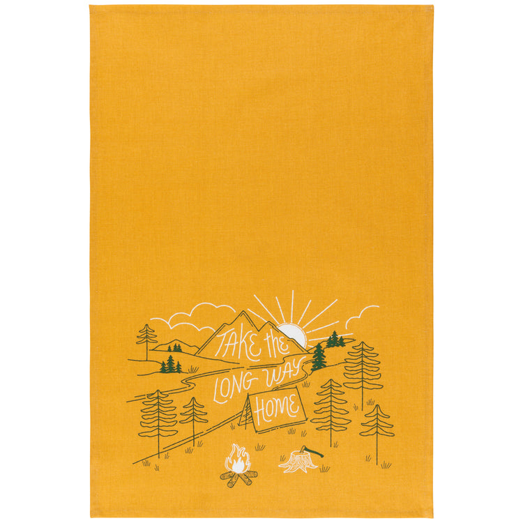 Camp Out Printed Dishtowel Set of 2