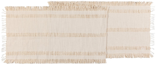 Ravel Table Runner - Ivory