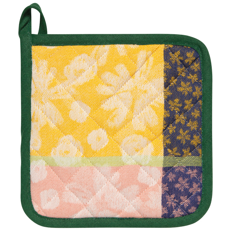 Full Bloom Jacquard Potholder