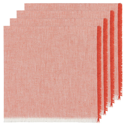 Clay Chambray Napkins Set of 4
