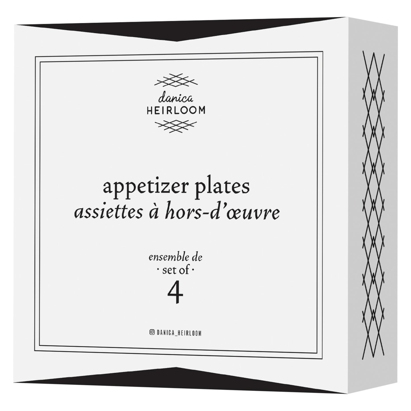 Bundle Element Appetizer Plates Set of 4