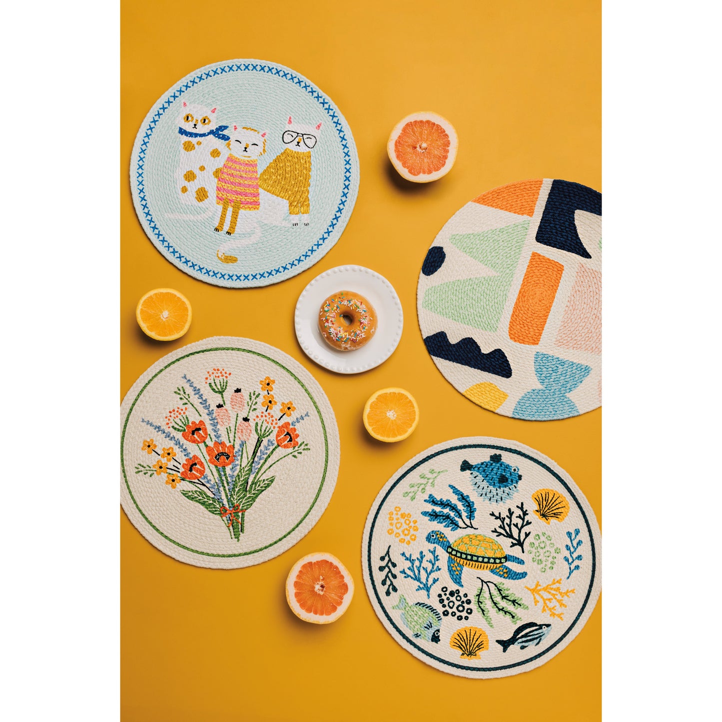 Feline Fine Braided Placemat