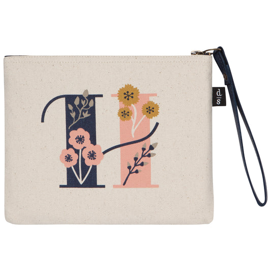 Monogram H Small Zipper Pouch