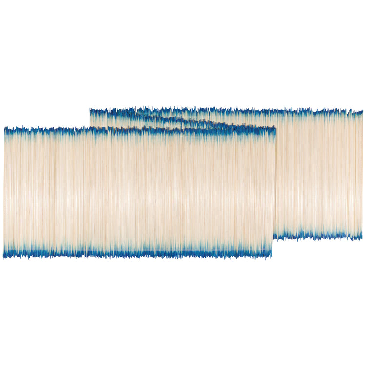 Bamboo Dark Blue Table Runner 13 x 72 inches