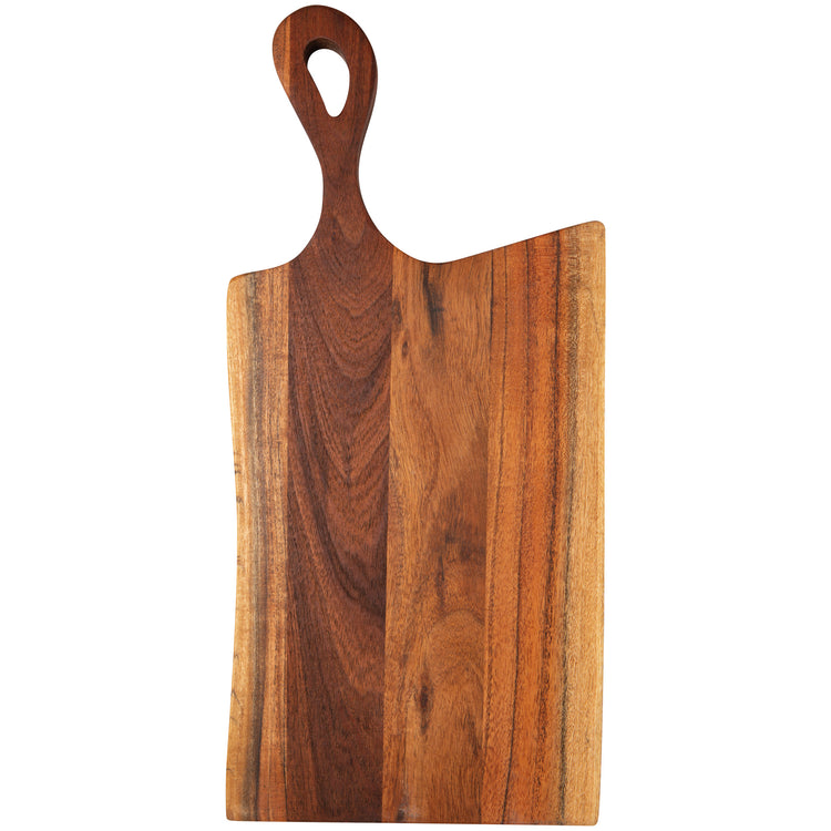 Acacia Rustic Edge Serving Paddle 23 in