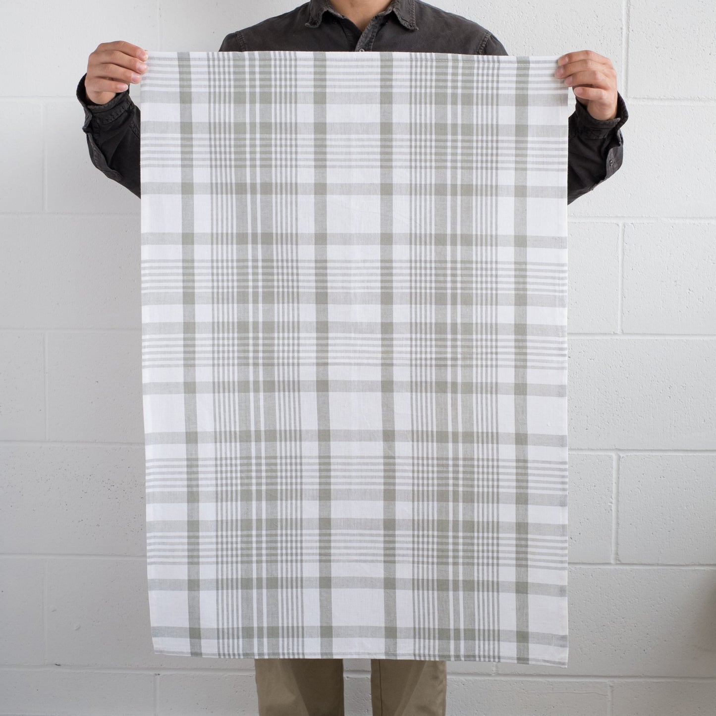 London Gray Jumbo Dishtowels Set of 3